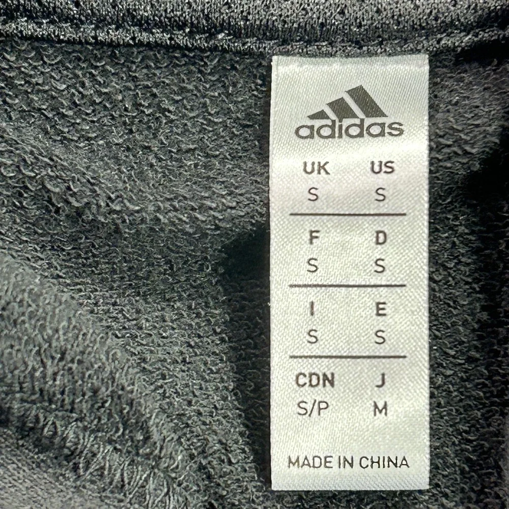 Adidas Hoodie Mens Small Black Basketball Pullover Sweatshirt Lightweight FR9336